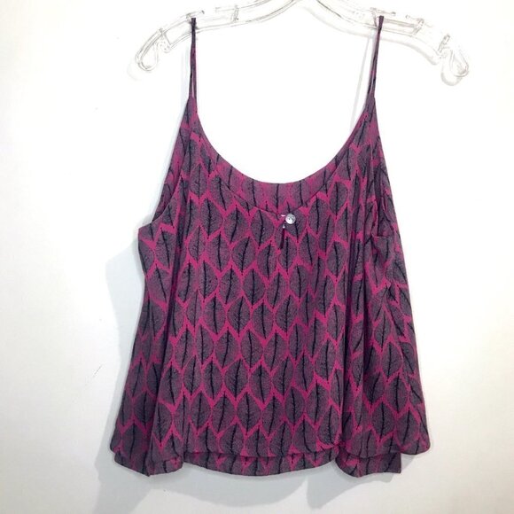 Lucy Love Spaghetti Strap Top Sz Large - Picture 3 of 6